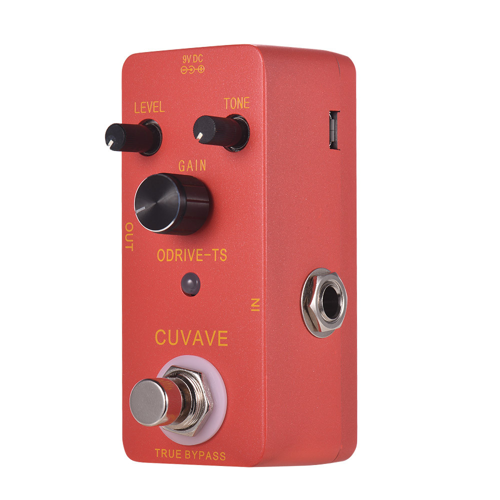 [musb] CUVAVE ODRIVE-TS Analog Overdrive Guitar Effect Pedal Zinc Alloy Shell True Bypass