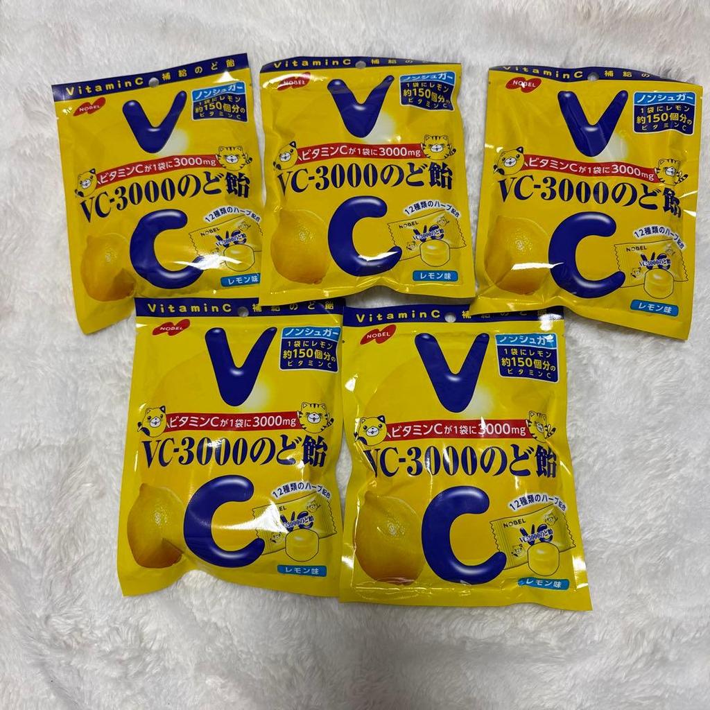 【Direct from Japan】ยาอมแก้เจ็บคอ VC-3000 (ชุดละ 5 เม็ด)【Japan Exclusive】