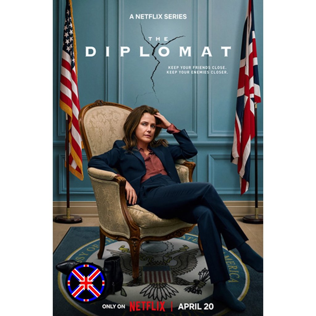 DVD Movie The Diplomat Season 1 (2023) 8 ตอน