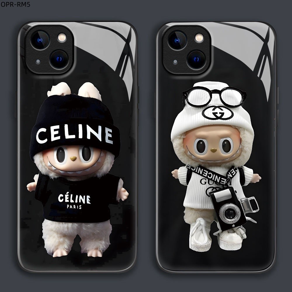 เคส For Realme 9 8 7 6 5 7i 6i 5i 5S Narzo 50 Pro Plus 4G 5G เคสโทรศัพท์ เคสมือถือ เคสเรียวมี Phone Glass Case BLK