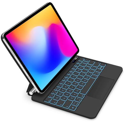 keyboard GOOJODOQ iPad Pro 11 keyboard iPad Air4/5 10.9inch keyboard 7 light keyboard black