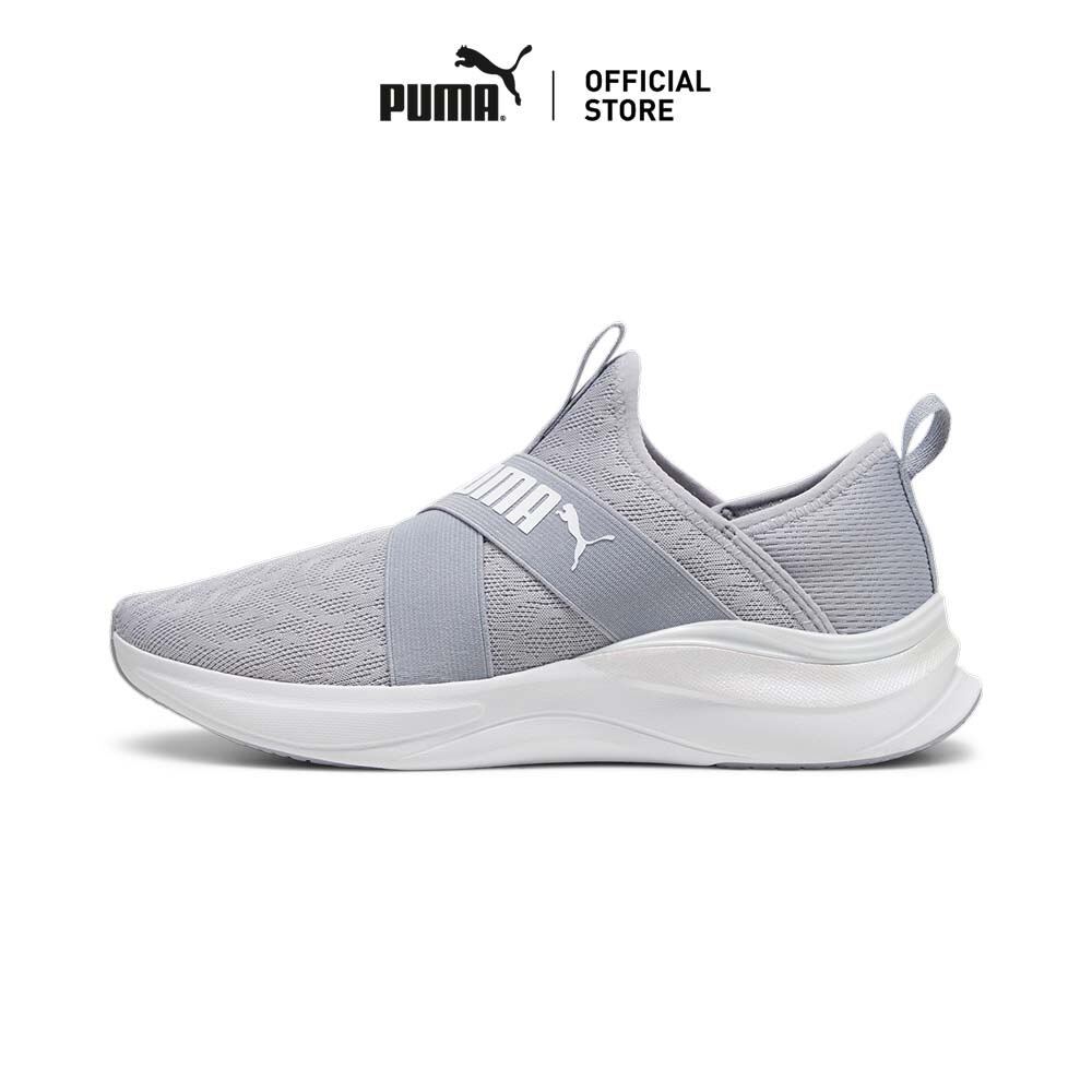 PUMA Running รองเท้าวิ่ง SOFTRIDE Harmony Slip Meta สำหรับผู้หญิง สีเทา - 37960802