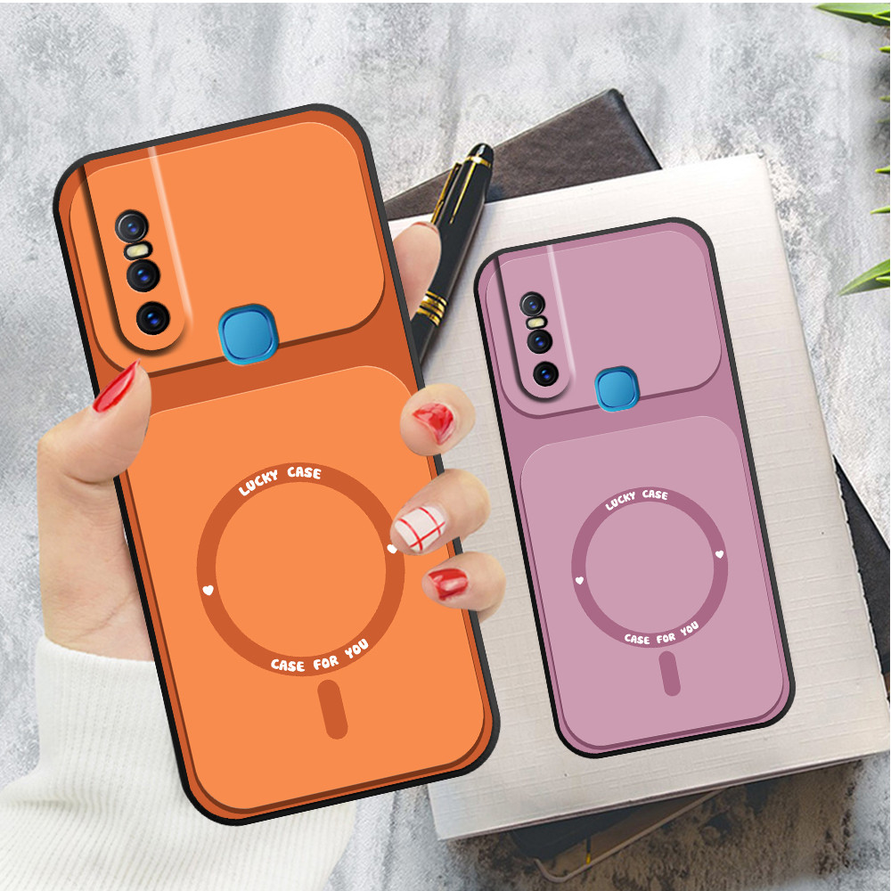 เคส Vivo V15 / V15 Pro พิมพ์ลายวงกลม luckycase