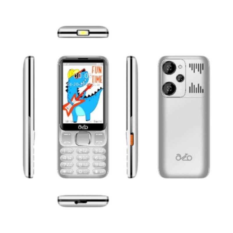 inovo โทรศัพท์ปุ่มกด A11 Dino ระบบ Dual SIM (2 ซิม) จอกว้าง 3.9 นิ้ว รองรับ 3G/4G พร้อมประกันศูนย์ 1