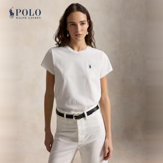 Polo Ralph Lauren เสื้อยืดผู้หญิง รุ่น WMPOKNINCU21272 สีขาว