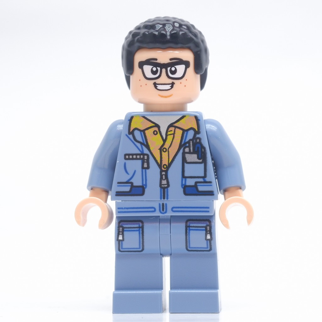 Ploybrick |instock| Danny Nedermeyer Sand Blue Suit | Jurassic World Authentic 100%