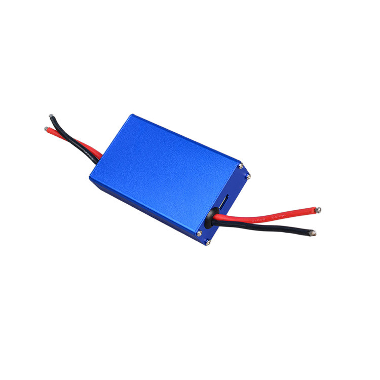 [ใหม่]RC รุ่นWatt Meter 0-100A 0-60V Power Meter สําหรับเครื่องมือวัดเครื่องบินสีฟ้า