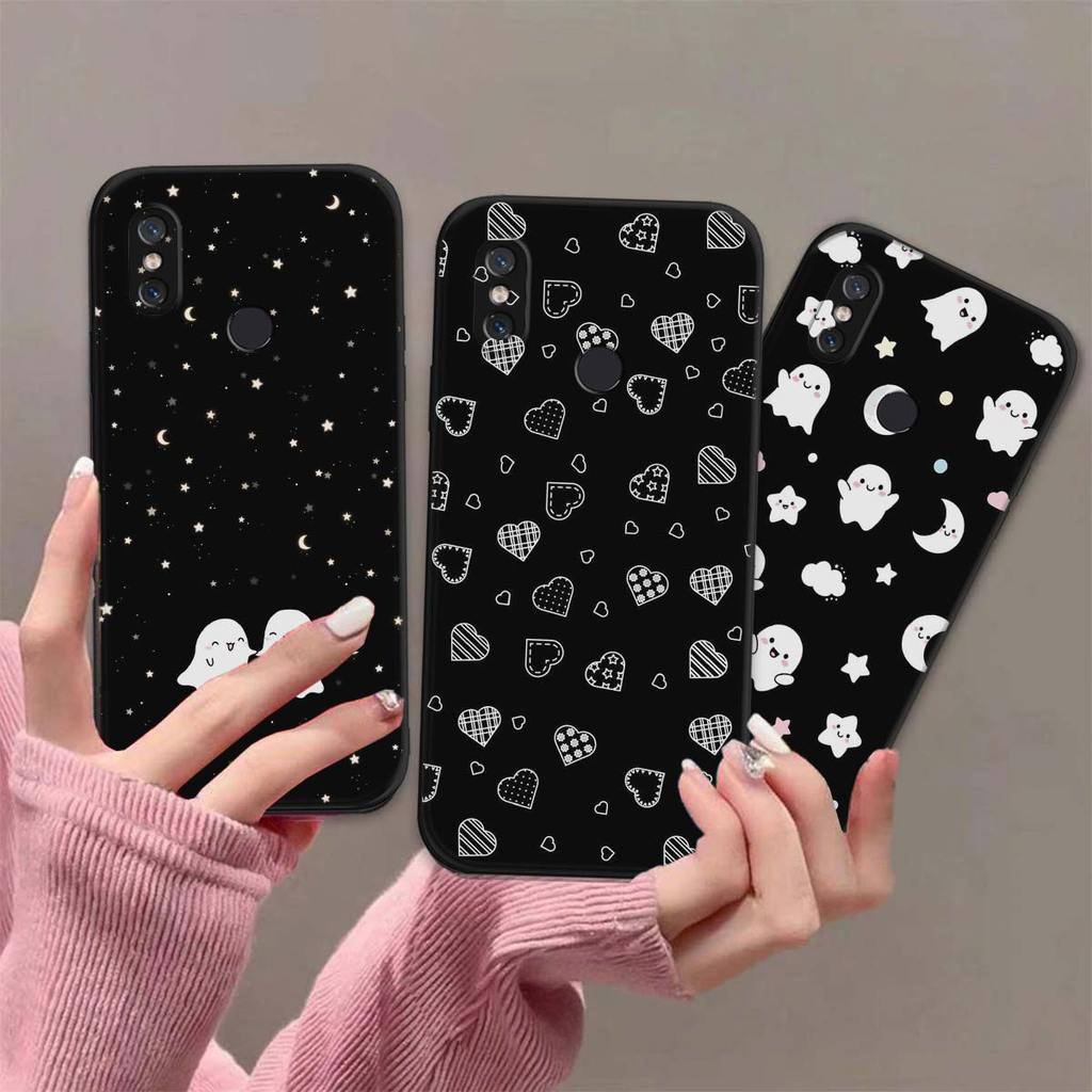 เคส Xiaomi Mi8 / Mi 8 SE / Mi 8 Lite พร้อมซน ตลก น่ารัก พิมพ์ลายน่ารัก