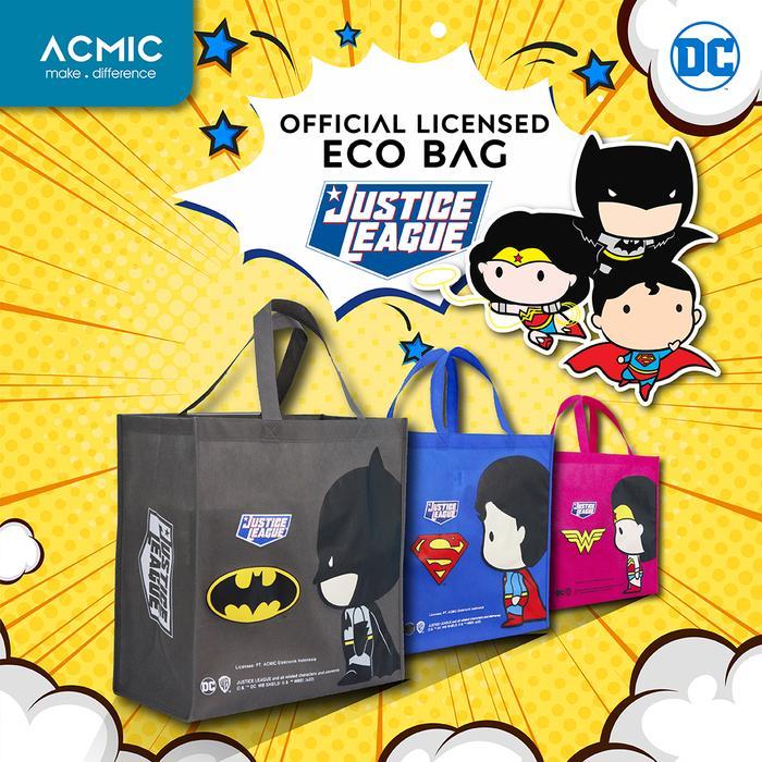 HOT ACMIC Tote Bag Justice League (สินค้าลิขสิทธิ์แท้อย่างเป็นทางการ)