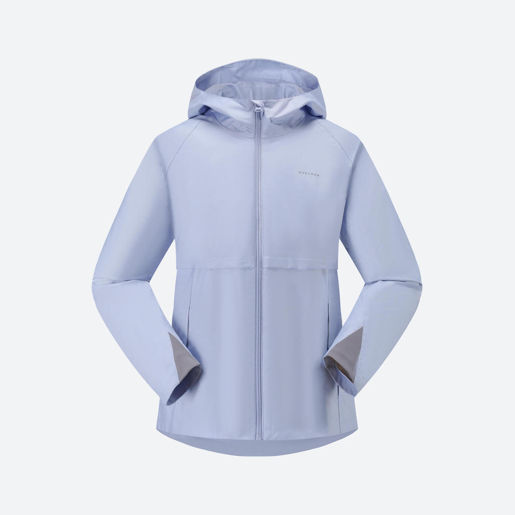 เสื้อแจ็คเก็ตเดินป่าสำหรับเด็กผู้หญิงรุ่น MH500 (สีม่วง) - ม่วงสวีท | Girls’ MH500 Jacket - Purple -