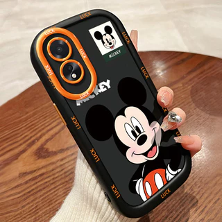 เคสสำหรับ OPPO A18 A38 เคสโทรศัพท์หนูซิลิโคนกันกระแทก