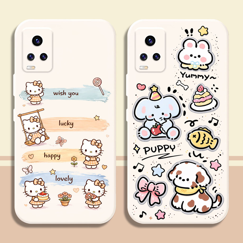 เคส Vivo V20 / V2025 พิมพ์ลายสวยงามสุดน่ารัก