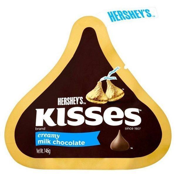 HERSEY KISSES CREAMY MILK CHOCOLATE 146G