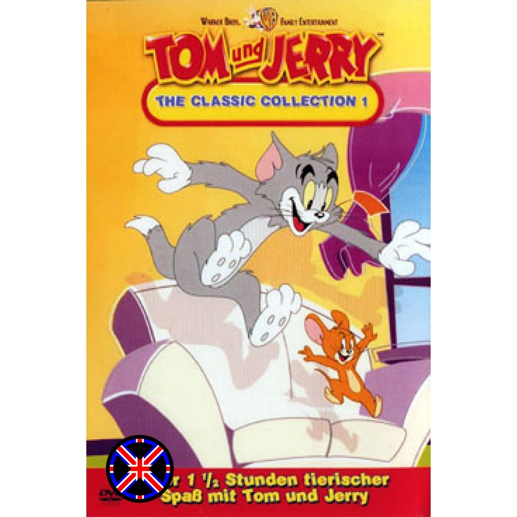 DVD Cartoon Tom And Jerry ทอมกับเจอร์รี่ ชุด 1