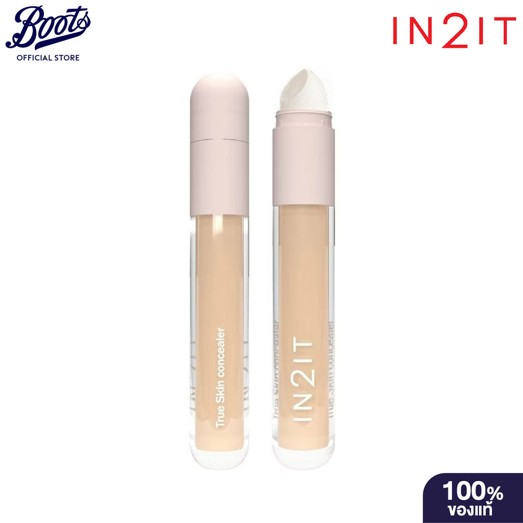 In2It True Skin Concealer 5G #Sct01 Ivory อินทูอิท ทรู สกิน คอนซีลเลอร์ 5 กรัม เบอร์ Sct01 ไอวอรี