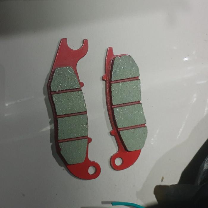 ผ้าเบรค Racing Wr 155 Discpad Wr155 ผ้าเบรคหน้า Wr 155 เบรคหน้า W Rare