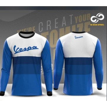 เสื้อ Vespa Italia TShirt เสื้อไมโครไฟเบอร์