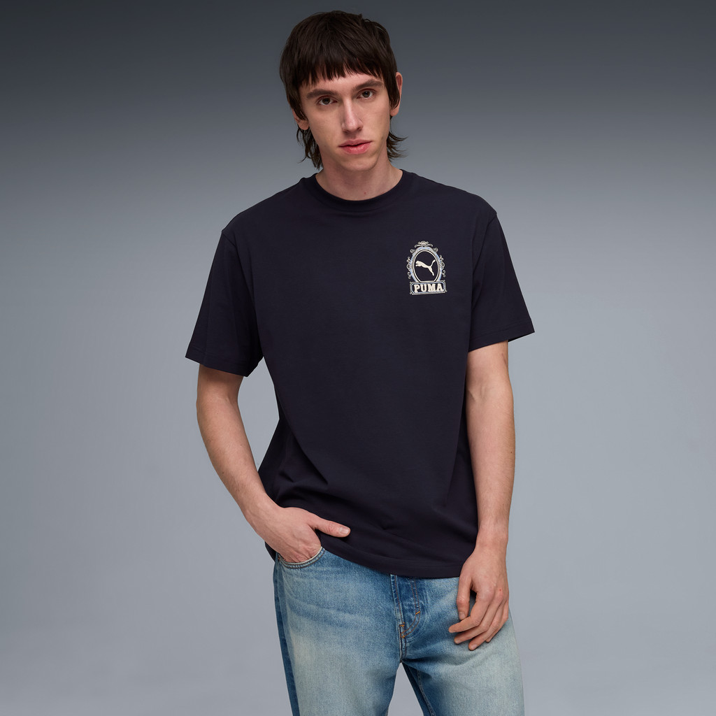 PUMA Prime/Select Graphic Relaxed Tee Men สีฟ้า - 63443716 — صورة 3
