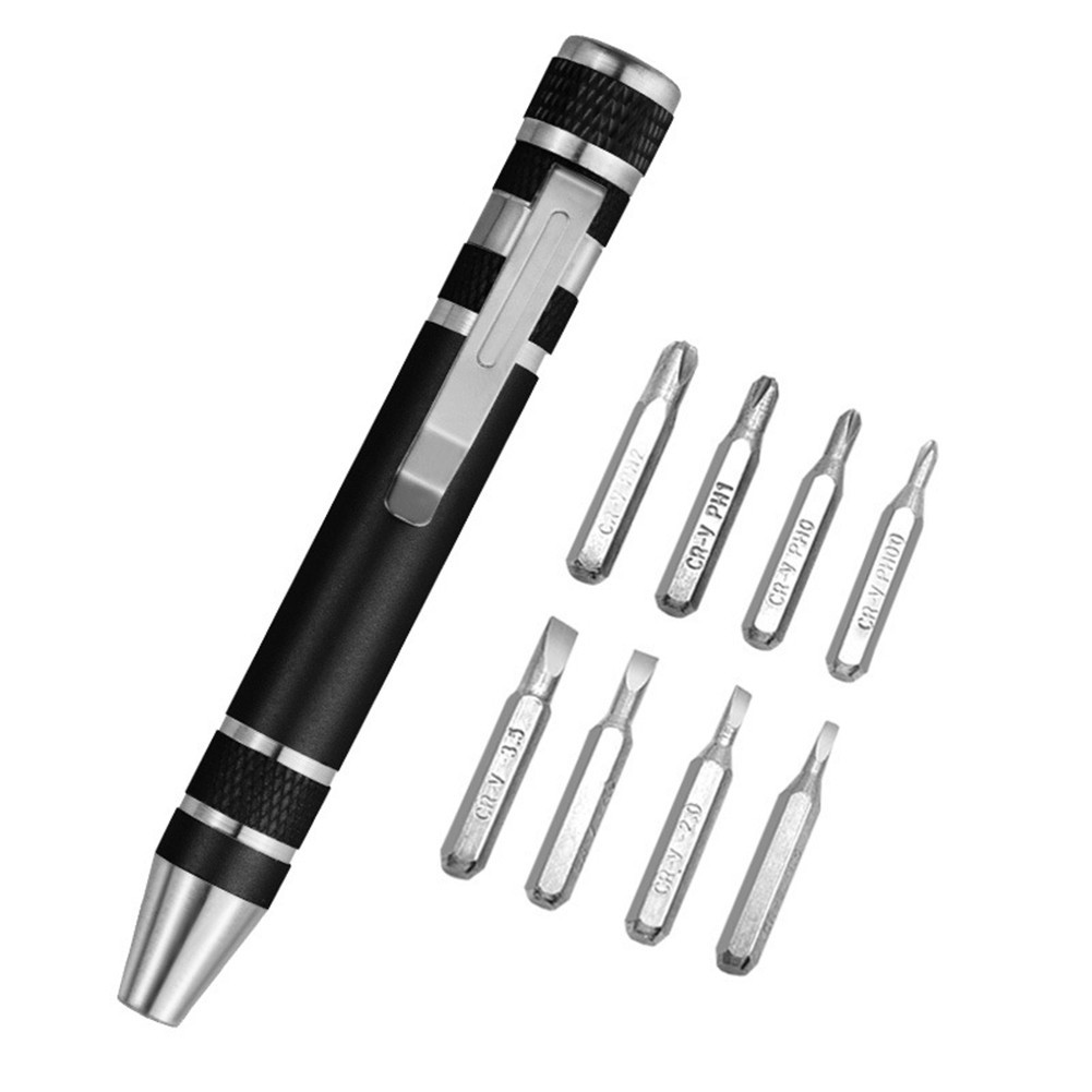 xp1 ปากกาไขควงแบบพกพา 1 ชิ้นเปลี่ยนได้ Magnetic Bits เครื่องมือซ่อมแซมถอดชิ้นส่วน ราคา ถูกที่สุด ดีลบีเคเค แกลเลอรีภาพที่ 6