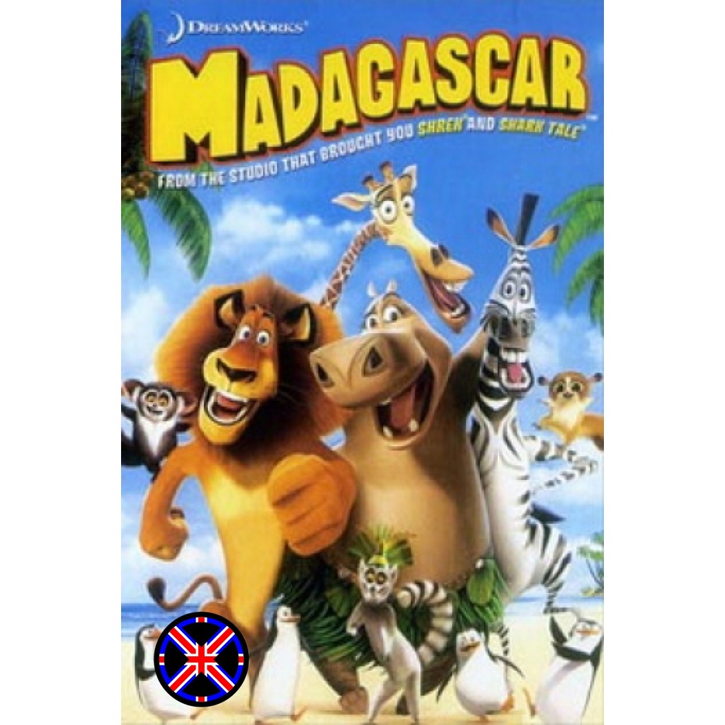 DVD การ์ตูน เสียงพากย์ไทย MADAGASCAR มาดากัสการ์