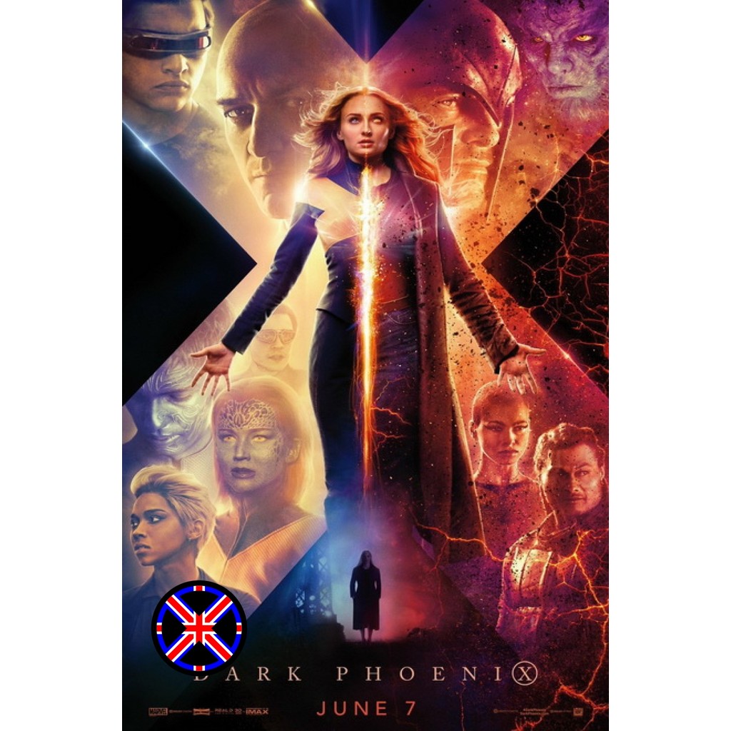 ดีวีดี Movie เสียงพากย์ไทย X-Men Dark Phoenix X-เม็น ดาร์ก ฟีนิกซ์