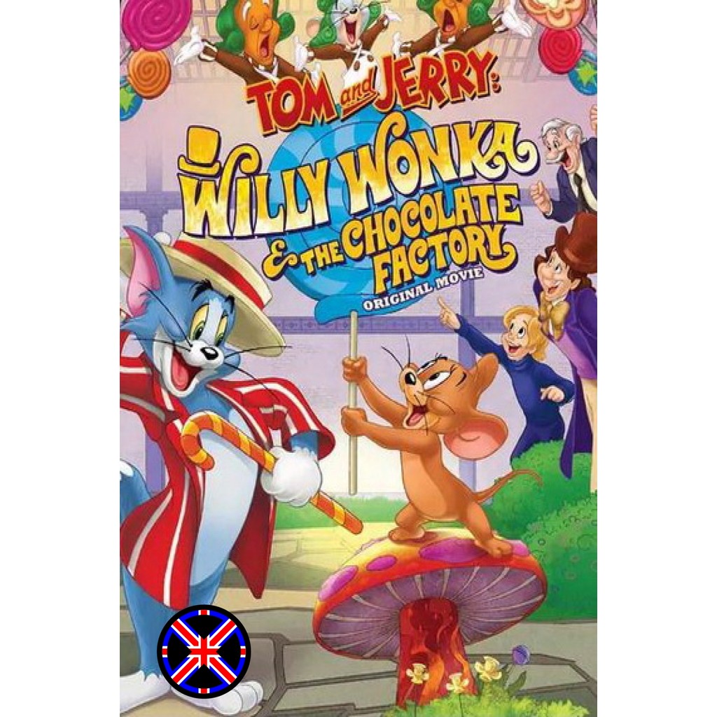 DVD Cartoon มีพากย์ไทย Tom and Jerry Willy Wonka and the Chocolate Factory (2017)
