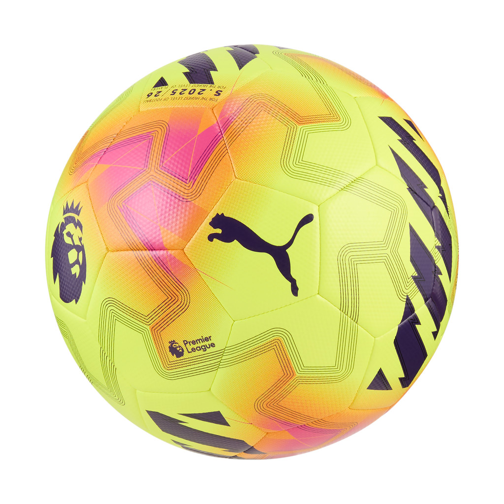 PUMA كرة قدم Orbita Cup الدوري الإنجليزي — أصفر — صورة 2