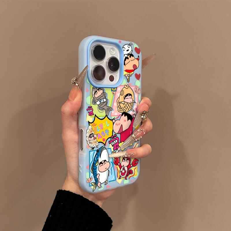 Soft Crayon Shinchan [Jbscasing95] เคส Hp Oppo A6X A6s Reno 15F 15 Pro Max 5G A6 A6T Pro A5X A5I A5 
