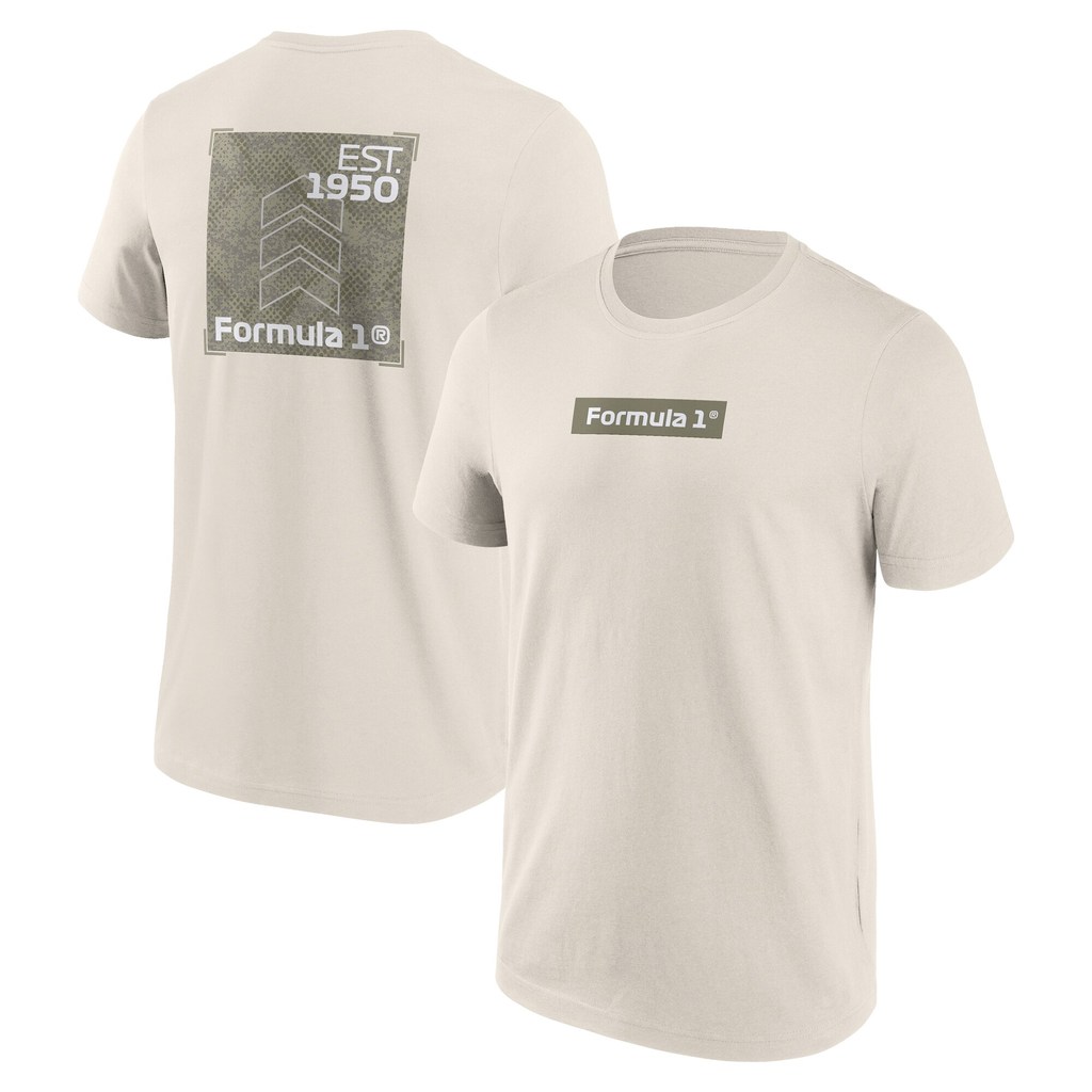 Max Verstappen Essentials T-Shirt - Green สําหรับขี่รถจักรยานยนต์