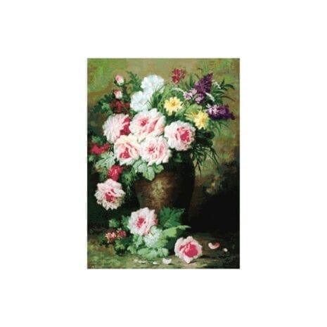 PINN SHOP ชุดปักครอสติช : แจกันบุปผา [CX-EV-OTH39]