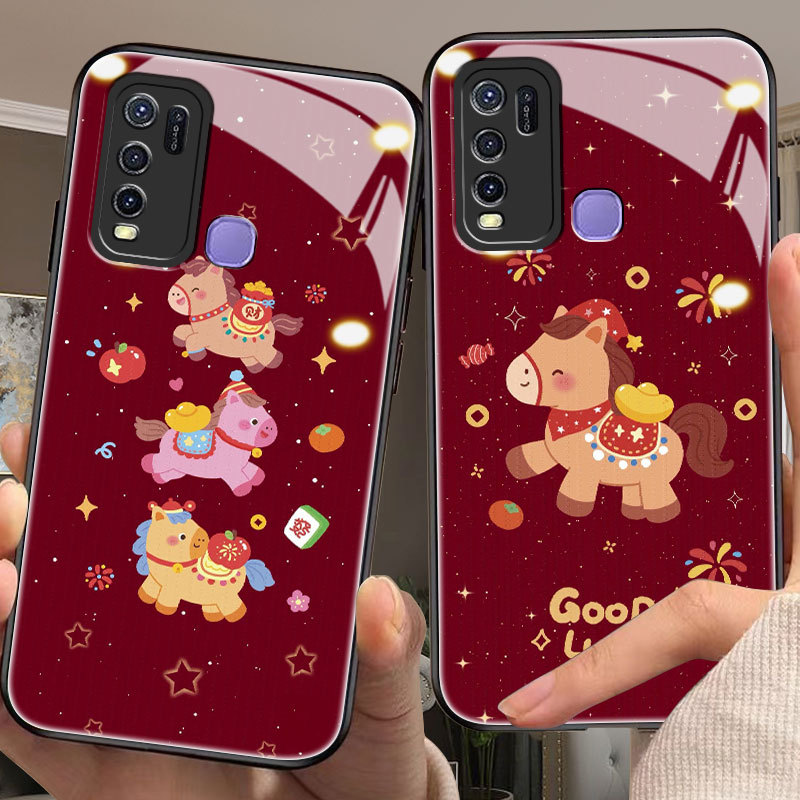 Lucky Casing for vivo Y30/i,y31,y33/s/t,y35,y36,y39,y50,y51/a,y55,y66,y67,y72,y76/y-103,y77,y93) เคส