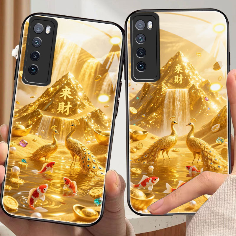 Lucky Casing สําหรับ huawei nova 7/se/i,2/i/lite,3/i,4/e,5/t,6,8/i,9/se,10/se,11,y61,y70,y90,mate 9,