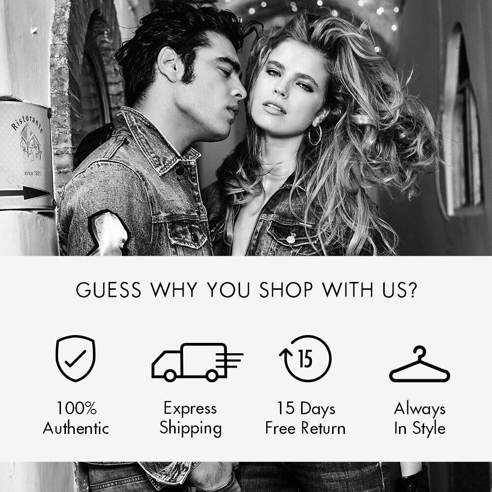 GUESS กระเป๋า รุ่น DE258661 WELLS SLG SNAP ID WALLET สีฟ้า - รูปที่ 5