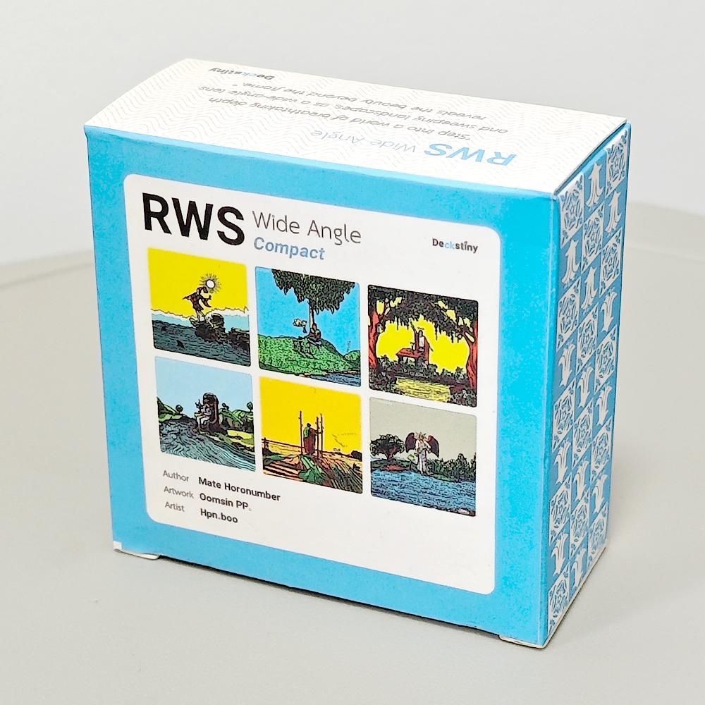 RWS มุมกว้าง Tarot 7*7 ซม., 78 ชิ้นการ์ด + การ์ดกรอบพิเศษ 2 ใบพิมพ์บน 350GSM Double-embossed Cardstock ราคา ถูกที่สุด ดีลบีเคเค แกลเลอรีภาพที่ 6