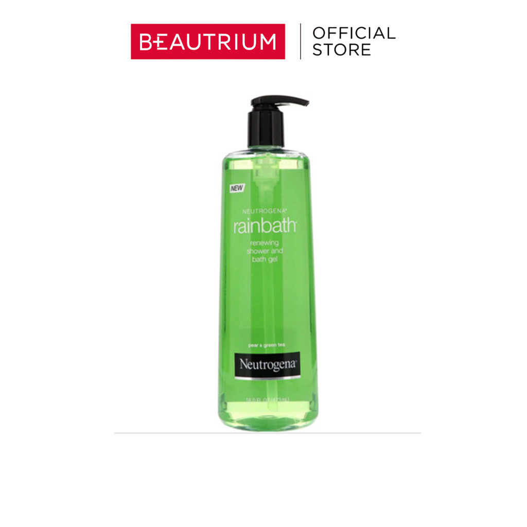 NEUTROGENA Rainbath Renewing Pear & Green Tea 473m l ผลิตภัณฑ์ทำความสะอาดผิวกาย
