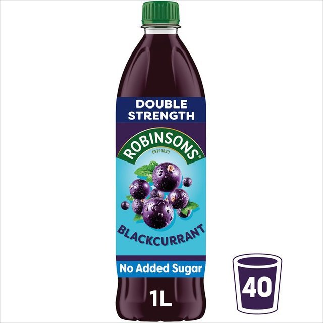 Robinsons Double Strength Blackcurrant 1L