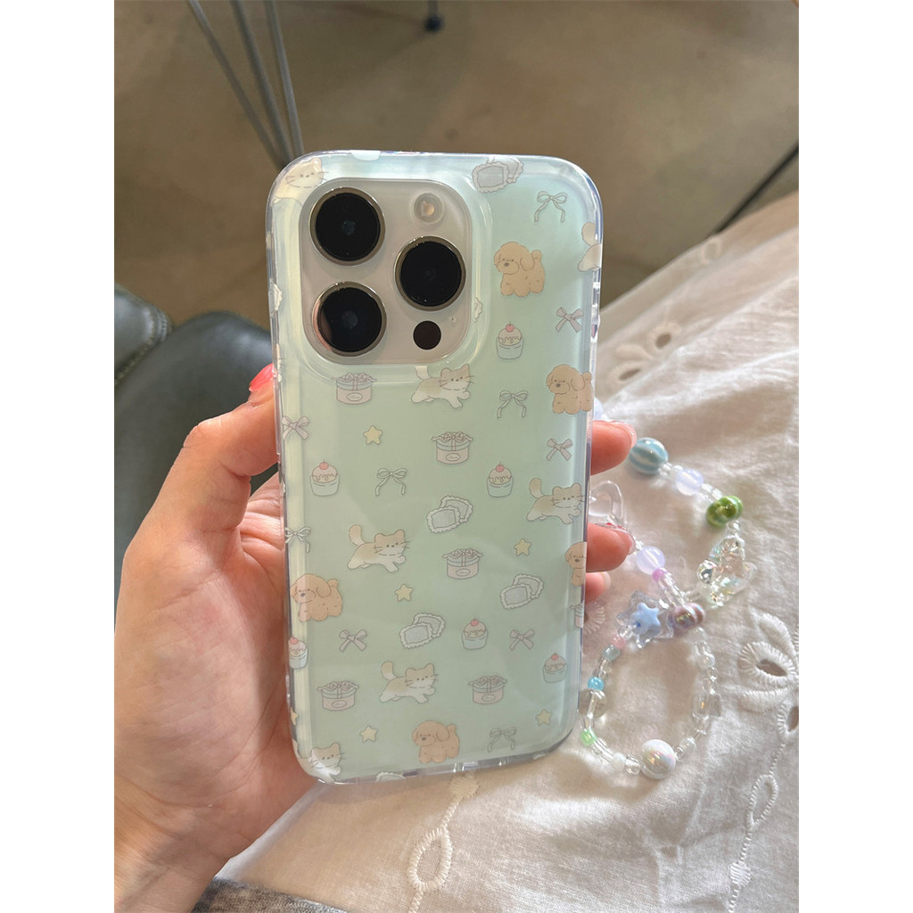 Cat Ribbon Girl Cake Casing Hp Redmi Note 15 Pro+ 5G 8 9 10 Pro Note 14 Pro Note 11S 13 4G 9S 10S 12
