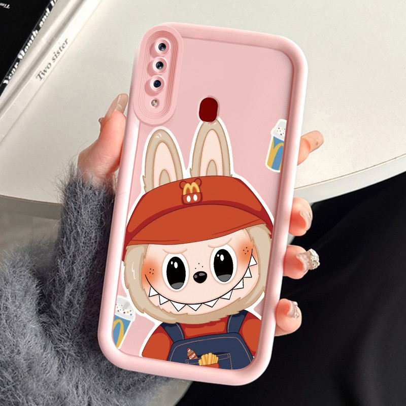 เคสสำหรับ Samsung Galaxy A20s เคสโทรศัพท์สัตว์ประหลาดน่ารักสามสีซิลิโคนกันกระแทก ราคา ถูกที่สุด ดีลบีเคเค แกลเลอรีภาพที่ 3