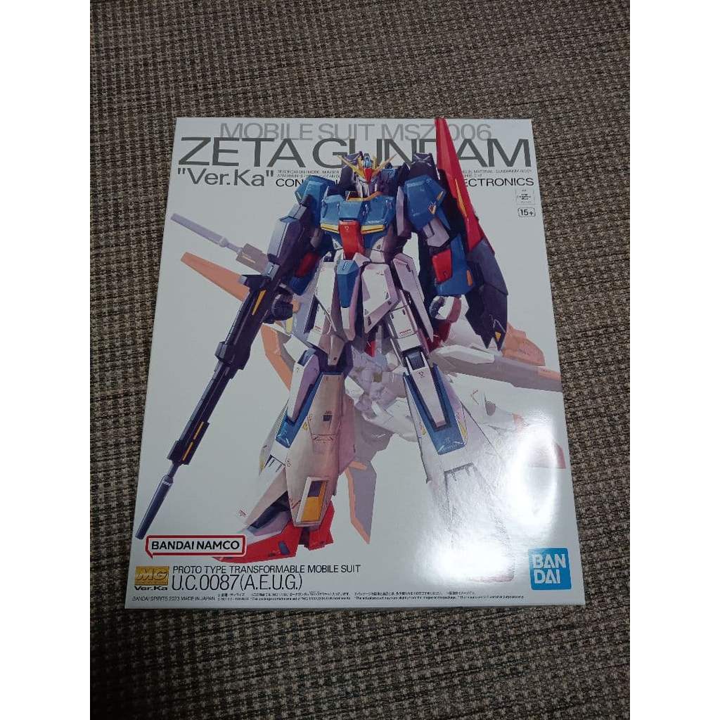 【Direct from Japan】MG Z GUNDAM "Ver.Ka" โมเดลพลาสติกประกอบเอง MG Z Gundam【Japan Exclusive】