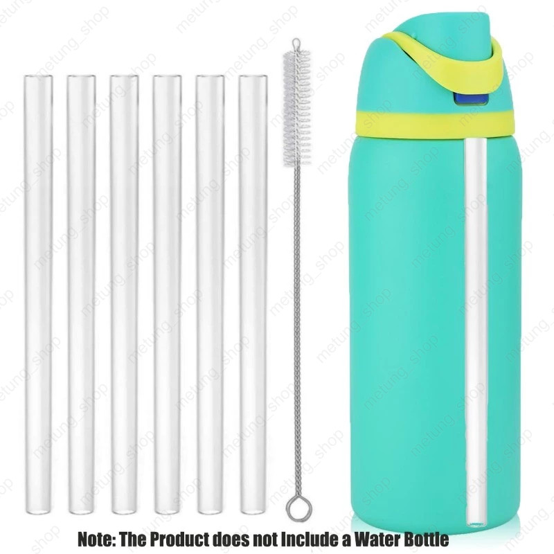 หลอดสำรอง Owala Tumbler 24oz 32oz ยาว 21cm กว้าง 10mm พร้อมแปรงล้างหลอด BPA Free