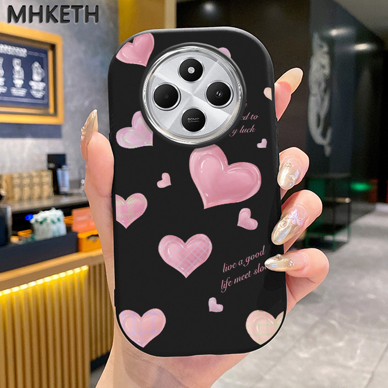 MHKETH เคสสำหรับ Xiaomi Redmi 14C 4G 14C 5G A4 5G 14R 5G POCO C75 5G POCO M7 5G เคส