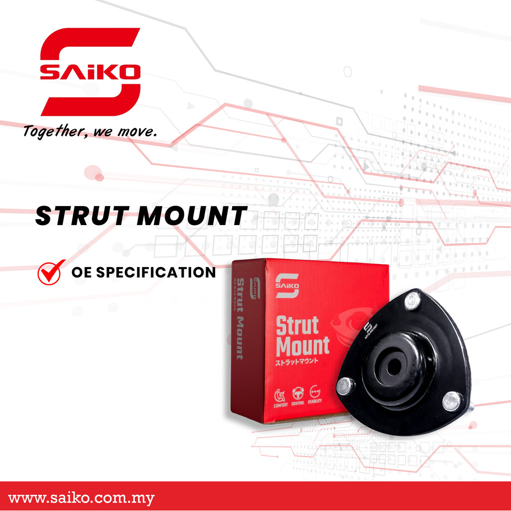 SAIKO Perodua ATIVA 1.0 TURBO (A270RS) "Y23, AXIA 1.0L NEW (D74A) "Y23 [1 PAIR] Strut Mount