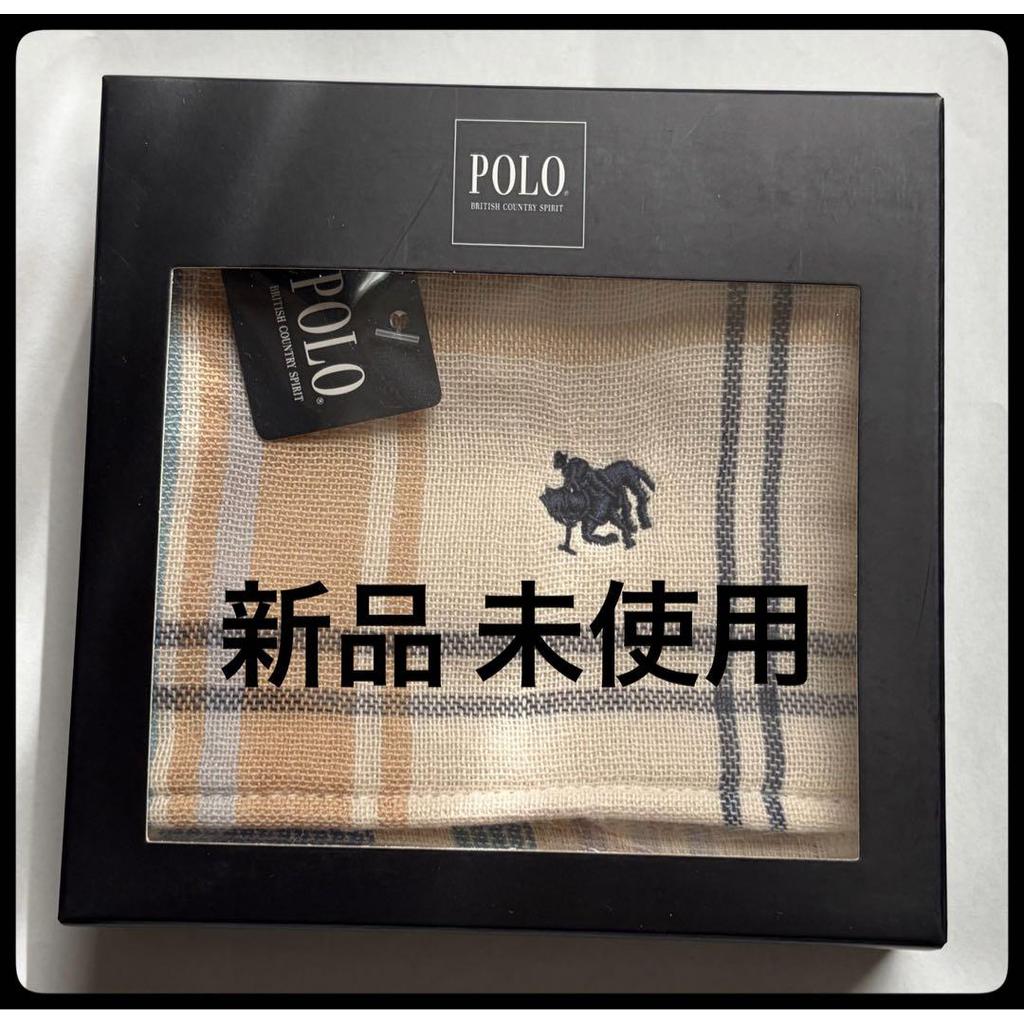 【Direct from Japan】[ใหม่ ไม่เคยใช้งาน] ผ้าเช็ดหน้า POLO ขนาด 24x24 นิ้ว【Japan Exclusive】