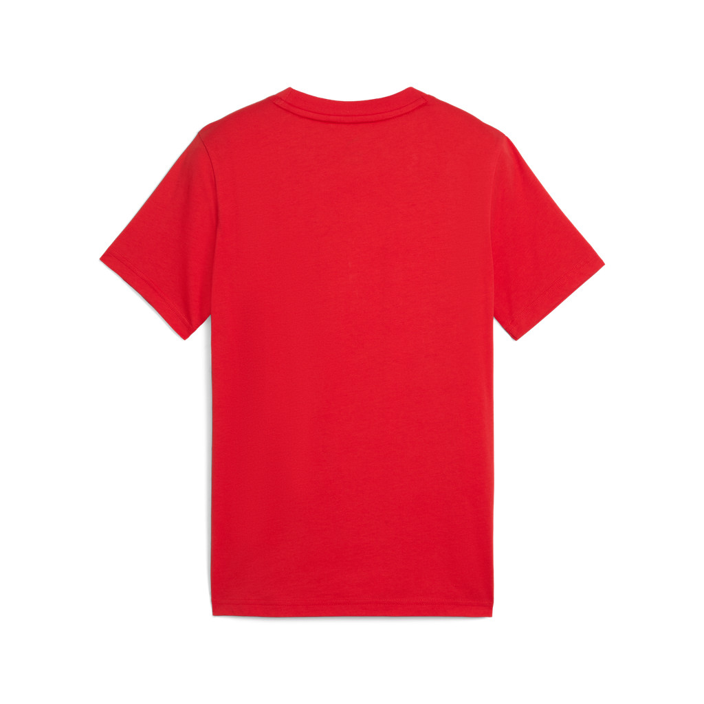 PUMA تيشيرت أطفال Essentials Cat Logo — أحمر — صورة 3