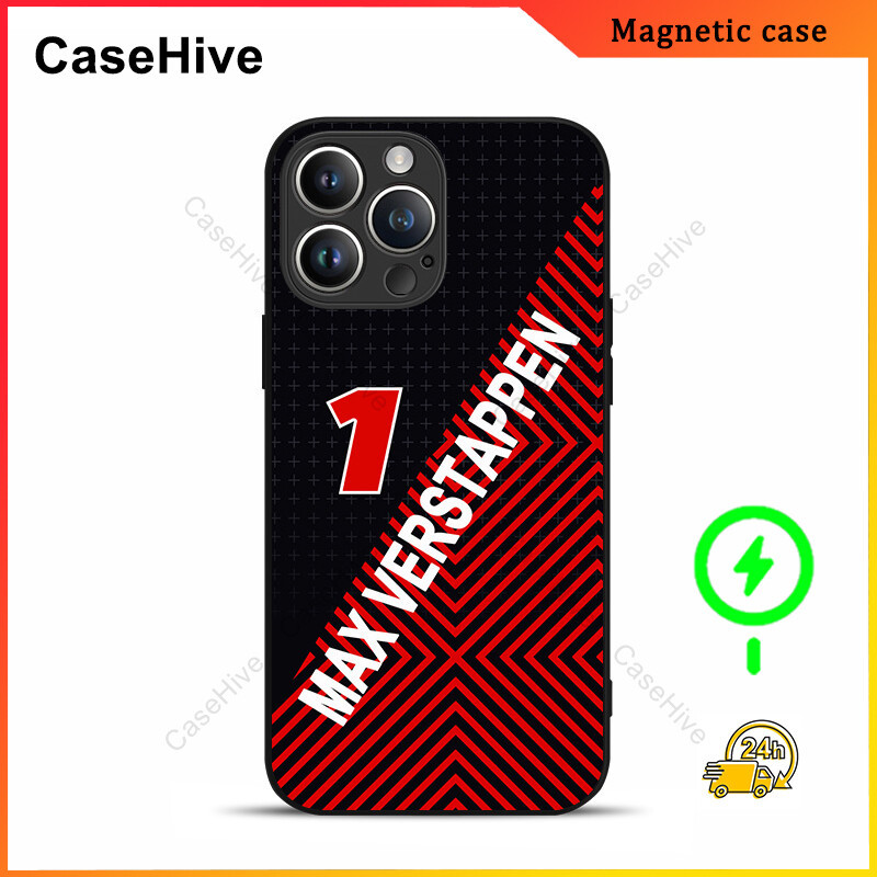Max Verstappen F1 Racing เคสโทรศัพท์สําหรับ iPhone 17 Pro Max / iPhone 16 Pro Max / 15 Pro Max / 13 