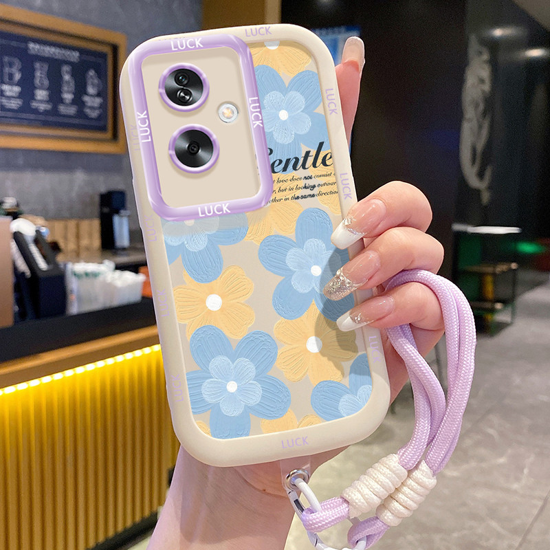 เคส OPPO A79 5G A2 5G พร้อมเชือกเส้นเล็กน่ารัก