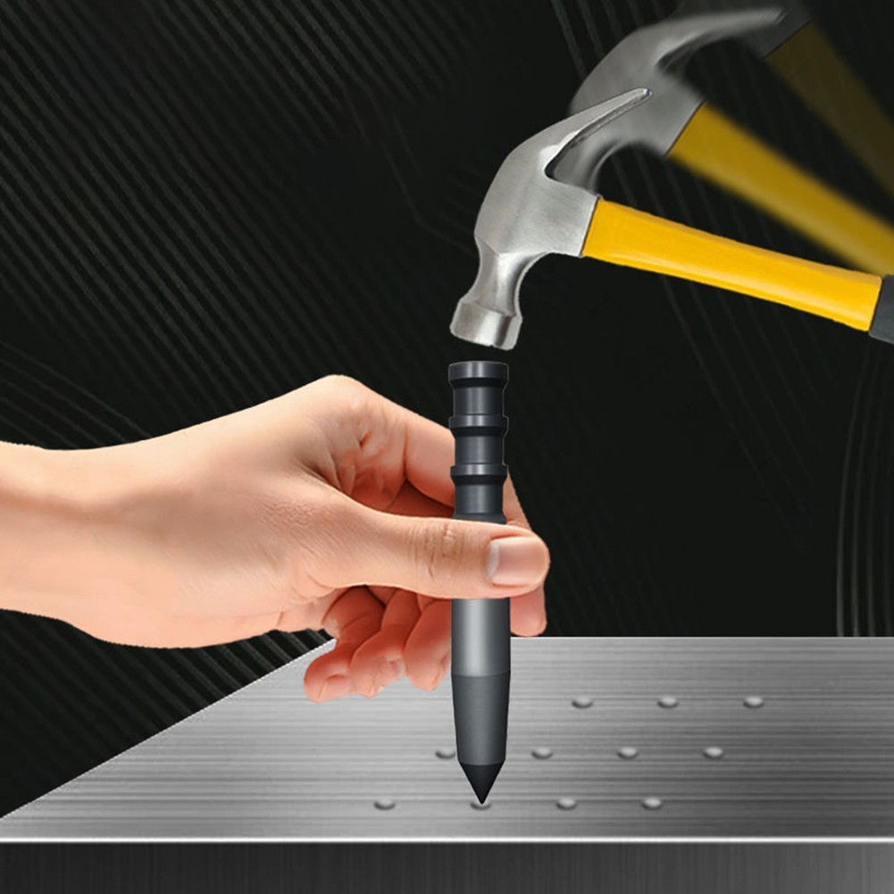 HOT1pc Center Punch Locator Glass Striker Breaker Punch Centering Punch Punch เครื่องมือ