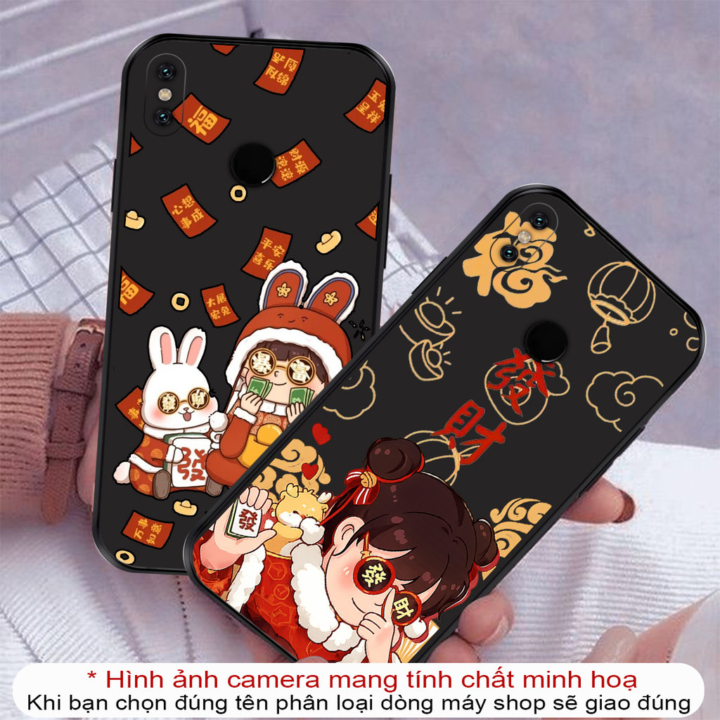 Xiaomi Mi 8, Mi 8 Lite, Mi 8 SE, Mi 9, Mi 9 SE Soft Case สําหรับเทพเจ้าแห่งความมั่งคั่ง