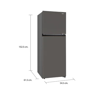 Toshiba ตู้เย็น 2 ประตู 8.4 คิว Inverter (สีเงินเข้ม) รุ่น GR-RT310WE-PMTH(50)