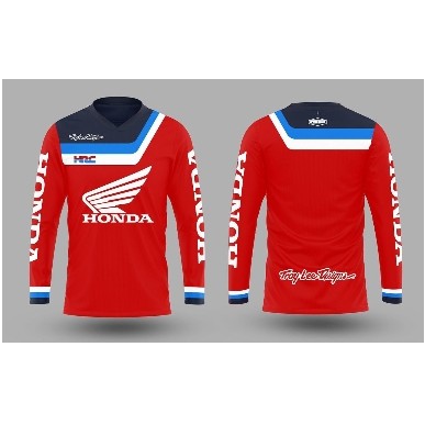 Honda Hrc TShirt เสื้อไมโครไฟเบอร์